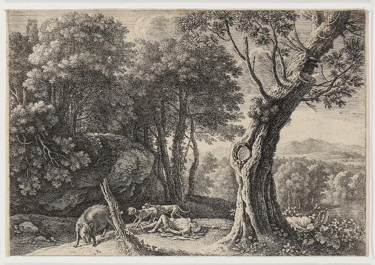 PARTI GRAFIK, ca 25 st, 1700-1900-tal.