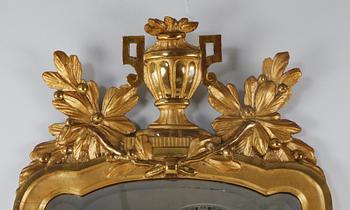 SPEGEL, 1700-tal. Göteborgs hallstämpel, stämplad Busch & Echtler.