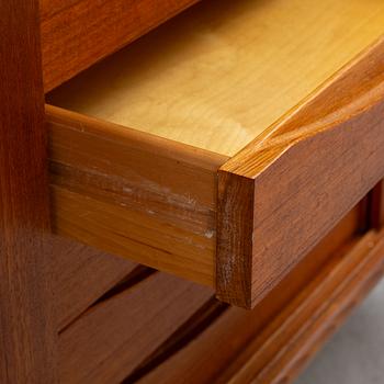 A 1960's teak book case, Bräntorps, Sweden.