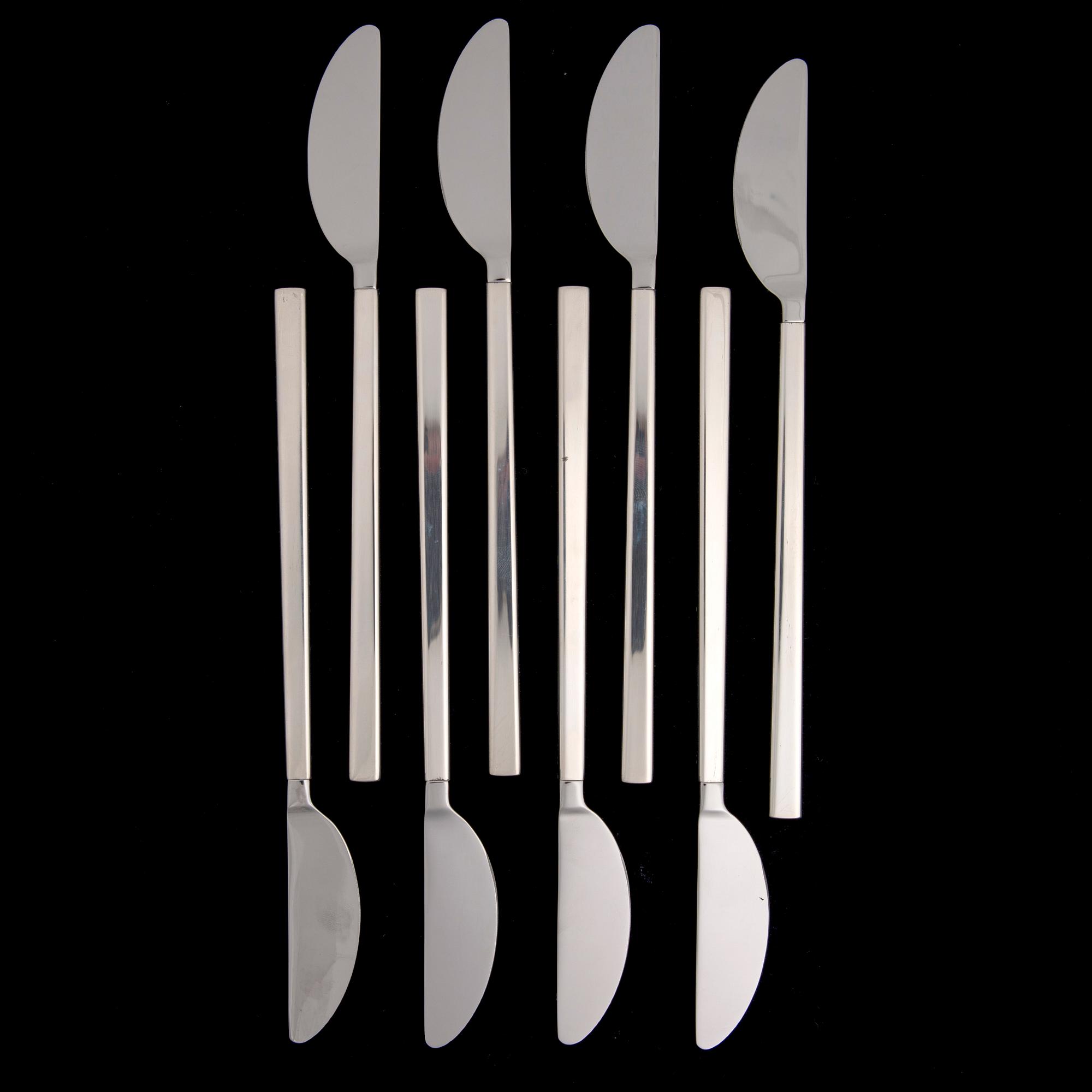 BESTICK, silver, 24 delar, CPB 2019, design Carl Philip Bernadotte, MEMA GAB 2009.