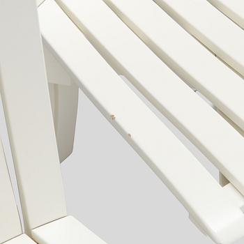 Alvar & Aino Aalto, trädgårdsmöblemang, 5 delar, "Aurinko"-serien, Artek, 2000-tal.