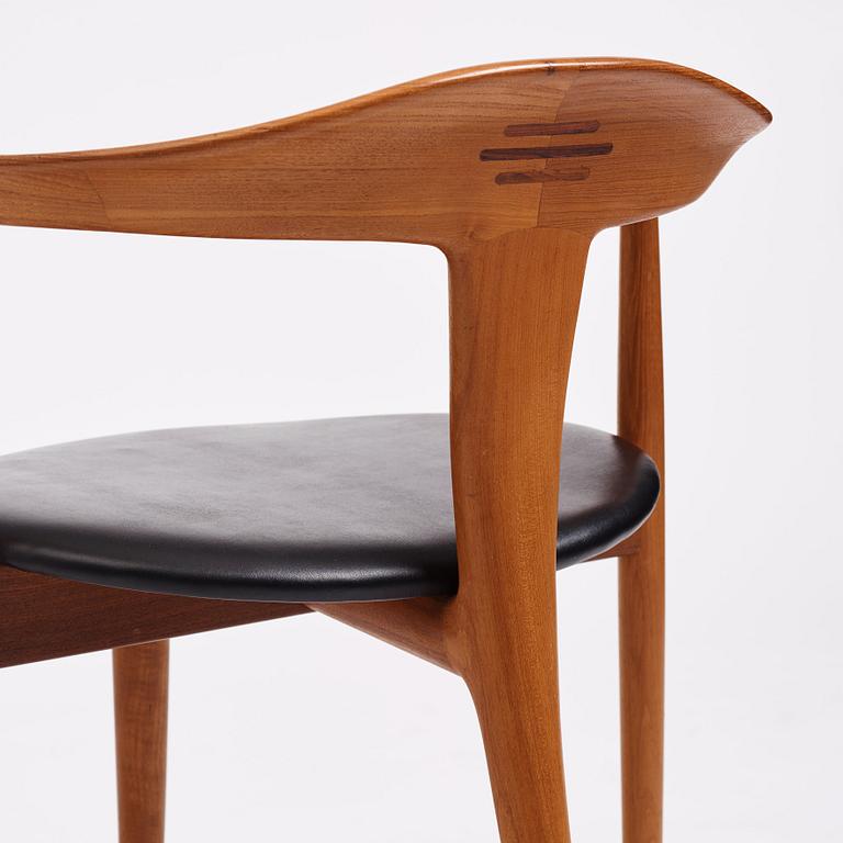 Erik Andersen & Palle Pedersen a teak chair, Randers Møbelfabrik, Denmark 1950s.