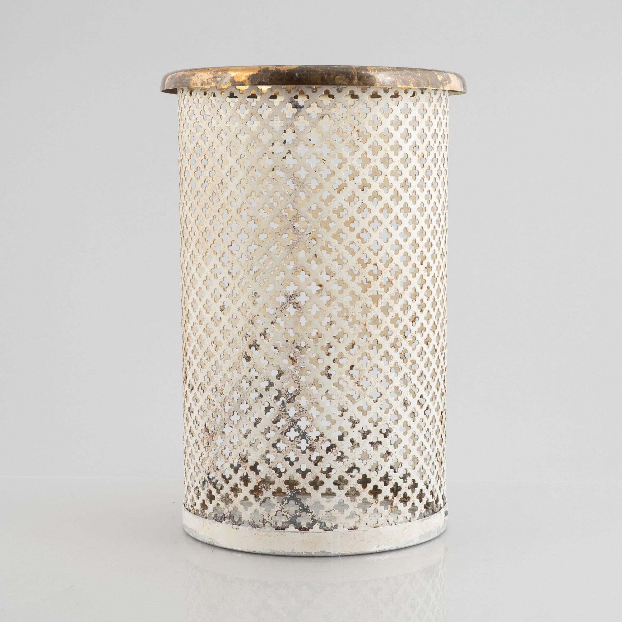 Josef Frank, a model "H2562" paper basket, Firma Svenskt Tenn, 1940s-50s.