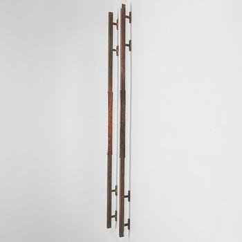 Veijo Martikainen, a pair of church door handles manufactured by Outokumpu 1961.