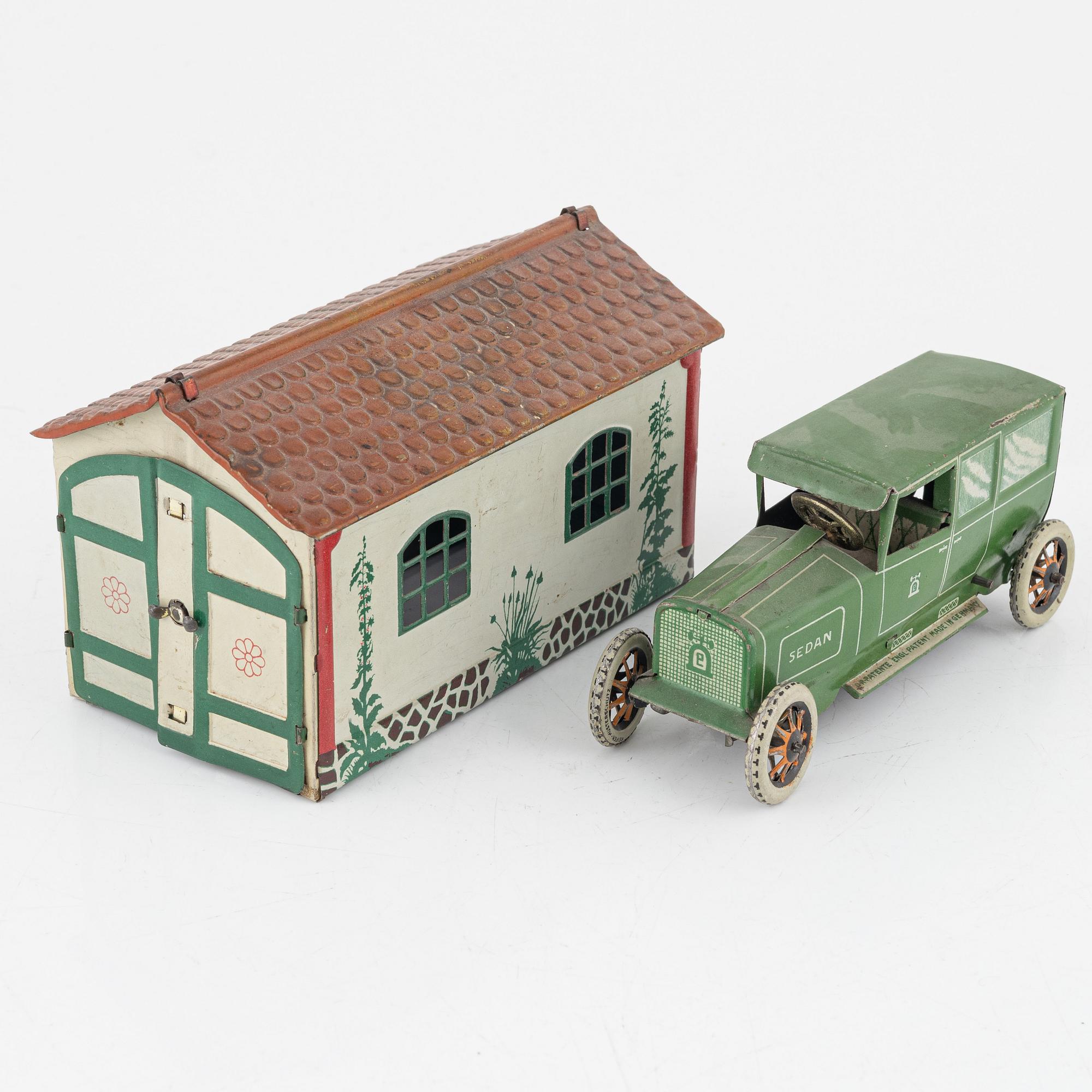 Lehmann, "Sedan EPL 765" and "Garage EPL 771", Germany, first half of the 20th century.
