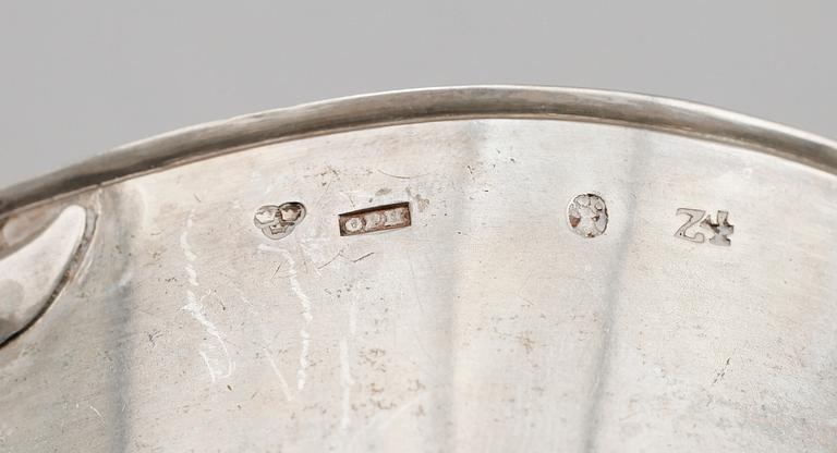 SOPPSLEVAR, 2 st, silver, 1800-tal.