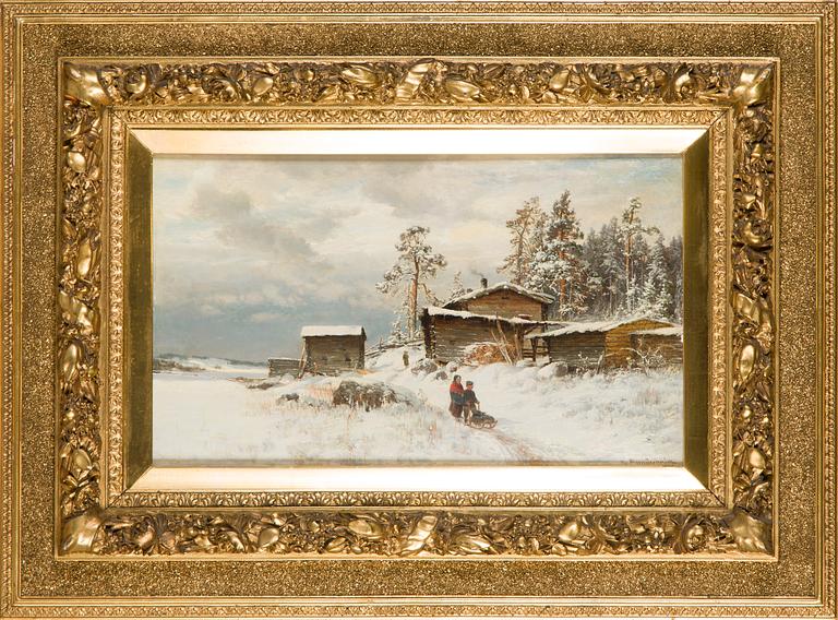 Hjalmar Munsterhjelm, Talvimaisema.