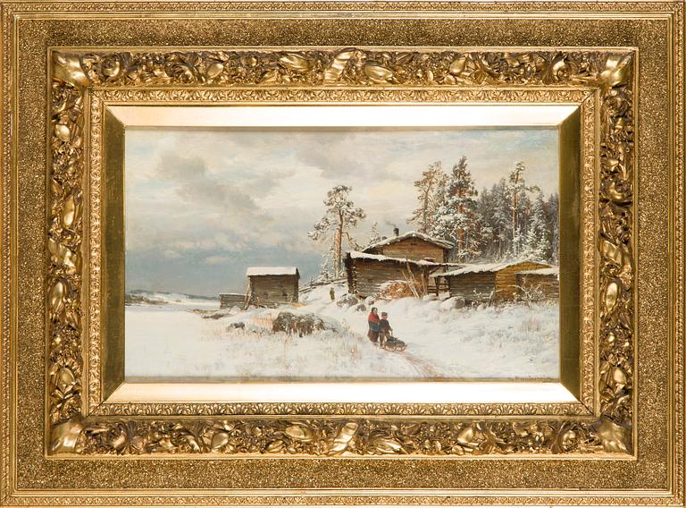 Hjalmar Munsterhjelm, Winter Landscape.