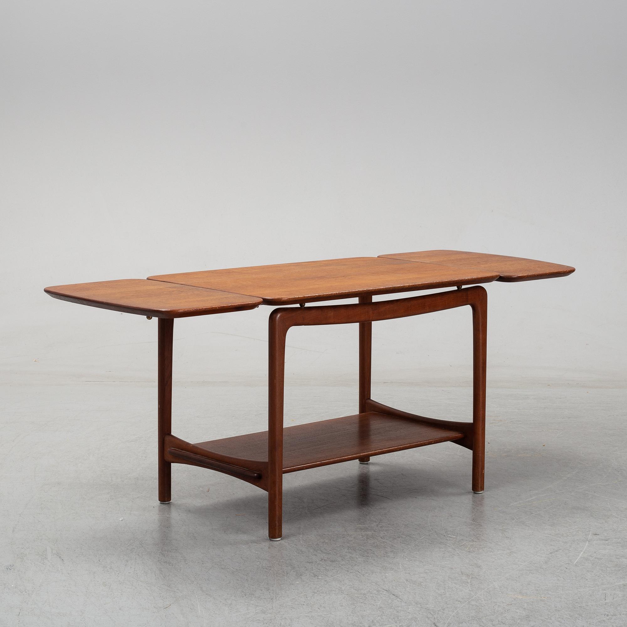 Peter Hvidt & Orla Mølgaard Nielsen, soffbord, modell fd 516, France & Daverkosen, Danmark, 1950-/60-tal.