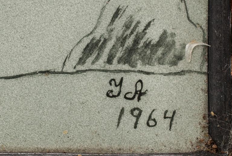 SERVERINGSVAGN, daterad 1964.