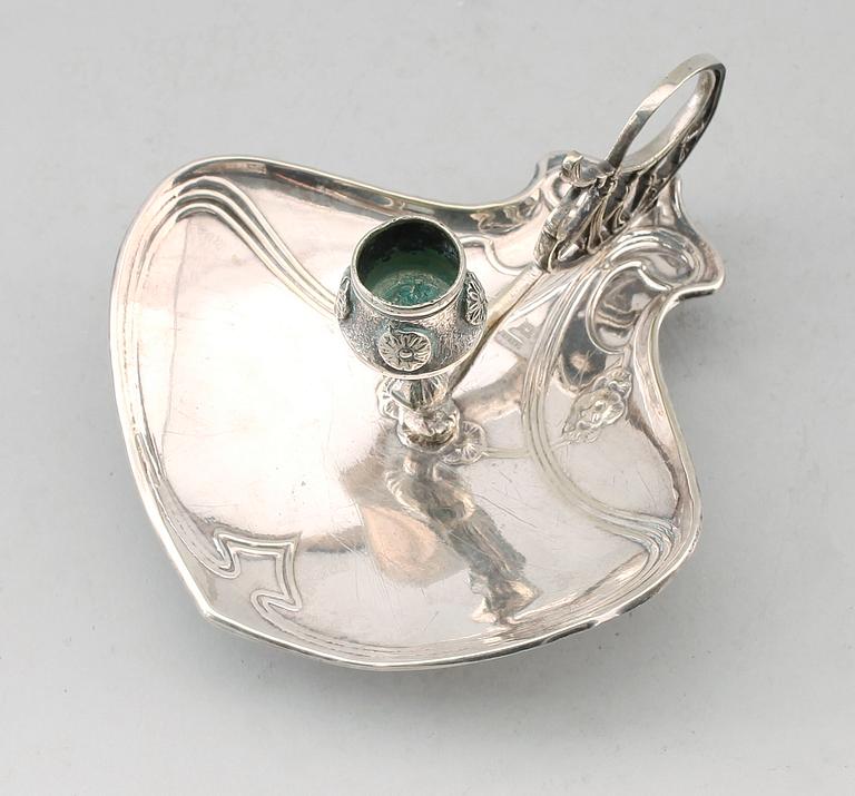 NATTLJUSSTAKE, nysilver, jugend, tidigt 1900-tal.