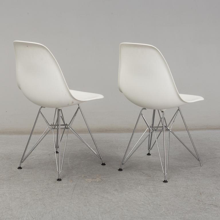 CHARLES & RAY EAMES, six 'DRS' chairs, Vitra.