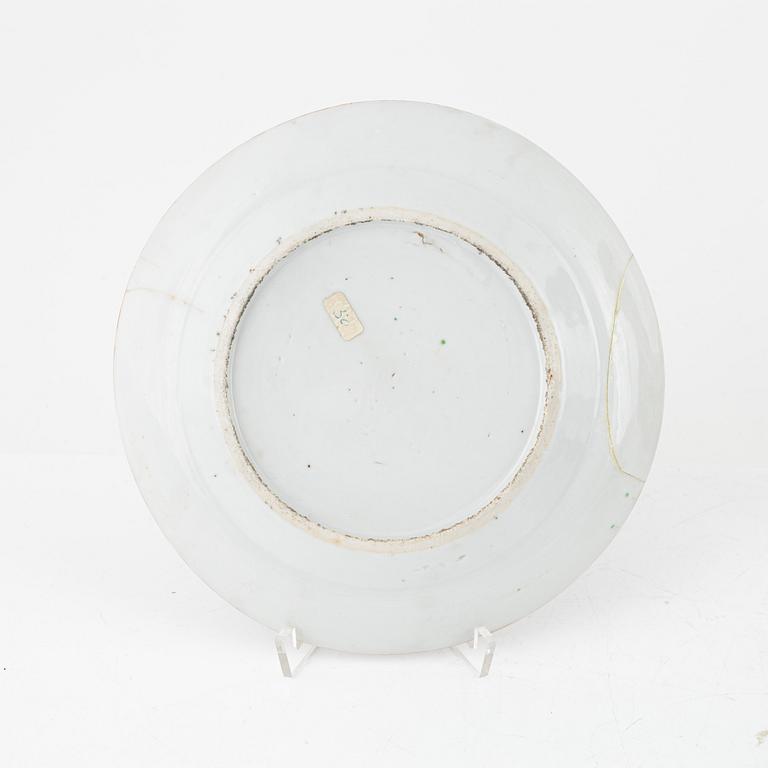 Parti porslin, 10 delar, kanton, Kina, 1800-tal.