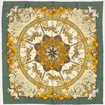 Hermès, scarf, "Luna Park".