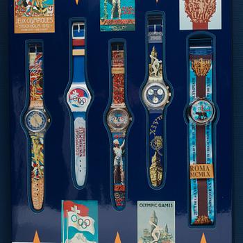 Swatch - Historic Olympic Games. Plastic. Spring / summer 1994.