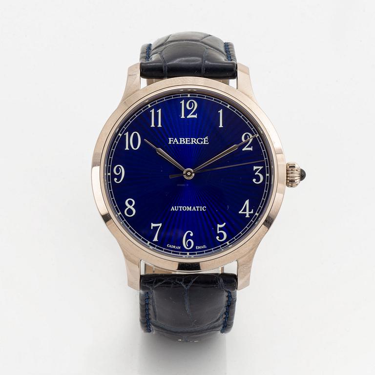 Fabergé, Agathon, wristwatch, 40 mm.