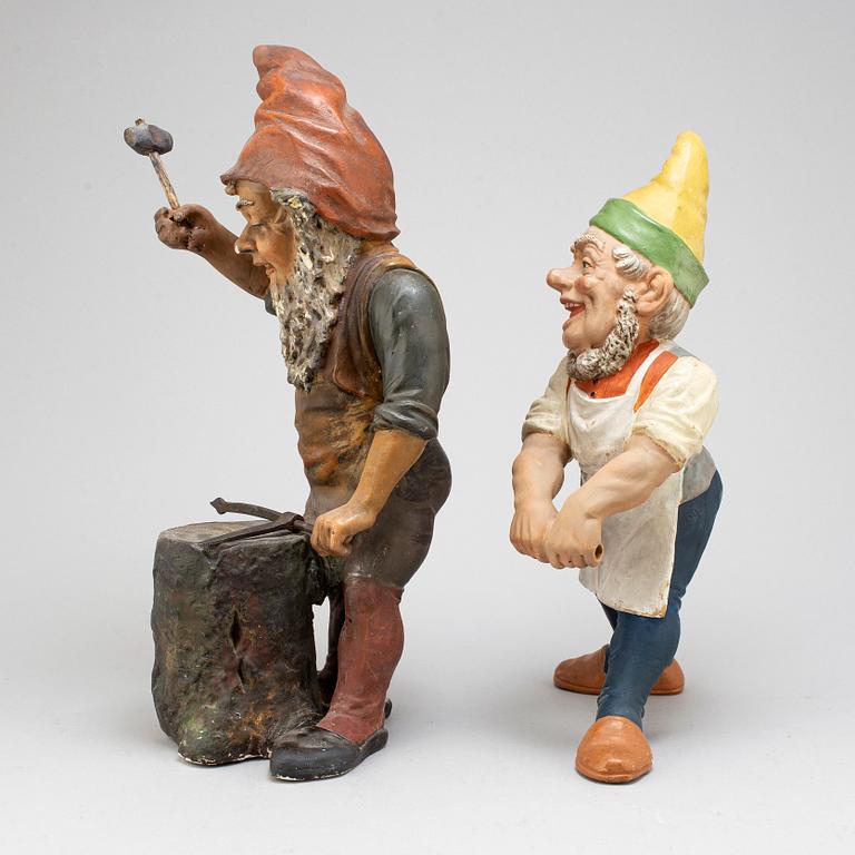 Two gnomes, 20th Century.