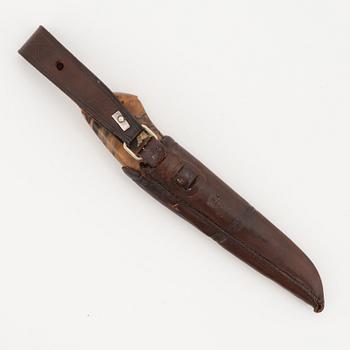 Torbjörn "Tobbe" Lundström, kniv, Åre, monogramsignerad.