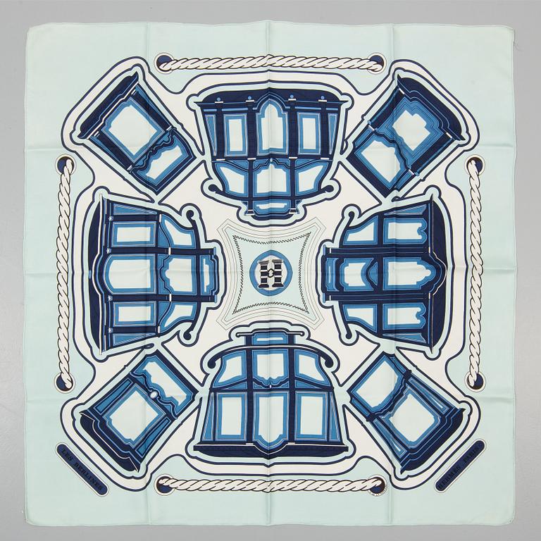 SCARF, Hermès, "Les Berlines", issued 1975.