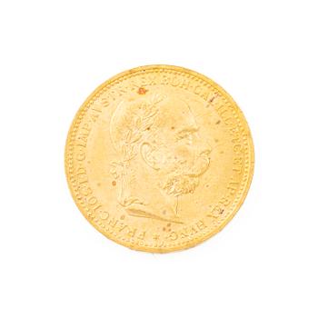 Gold coin, Austria-Hungary, 20 Corona, 1894.