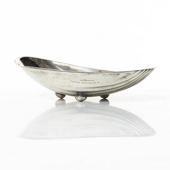 Tapio Wirkkala, a silver bowl, Hopeatehdas Oy Helsinki 1960.