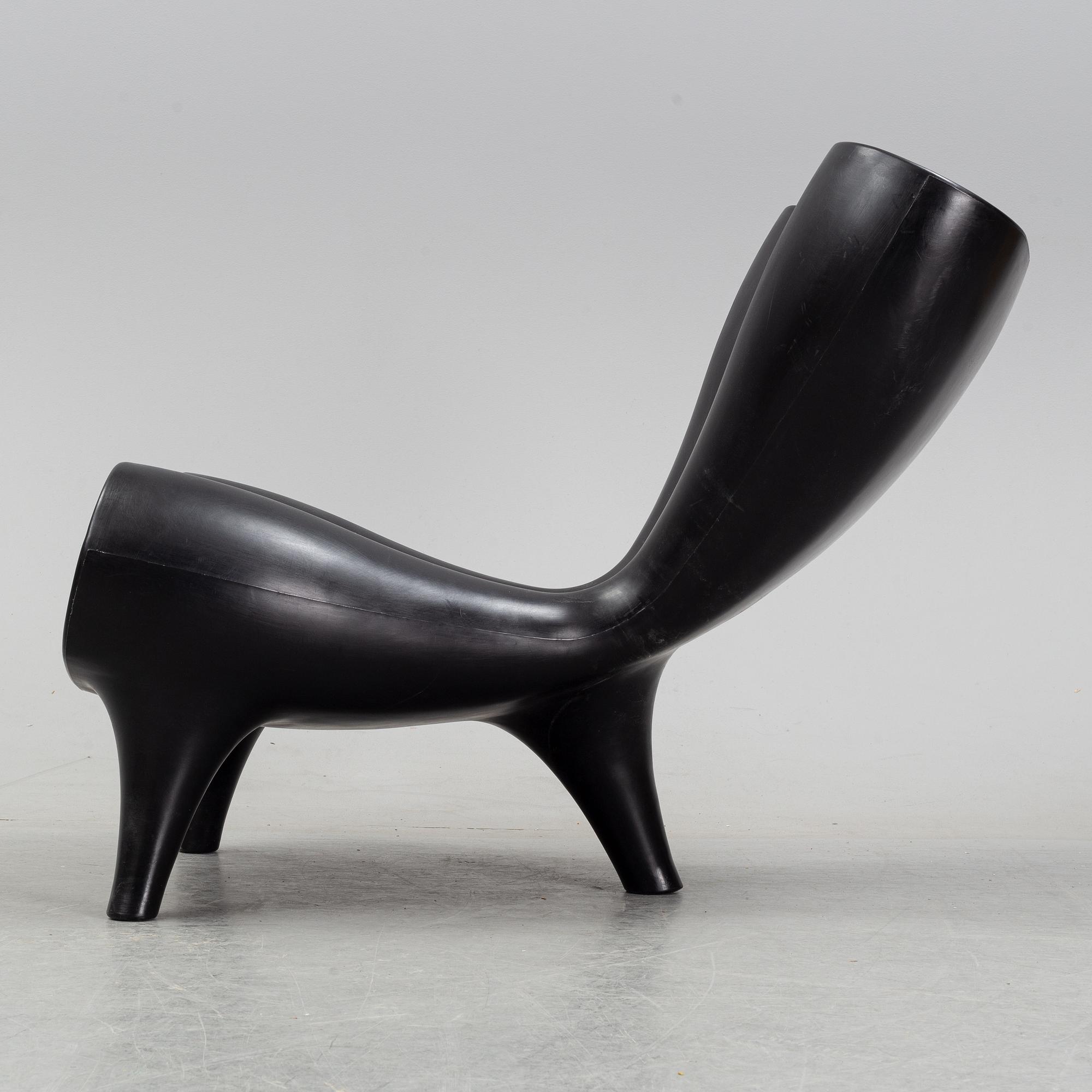 A Marc Newson, a 'Orgone' chair, designed 1993.