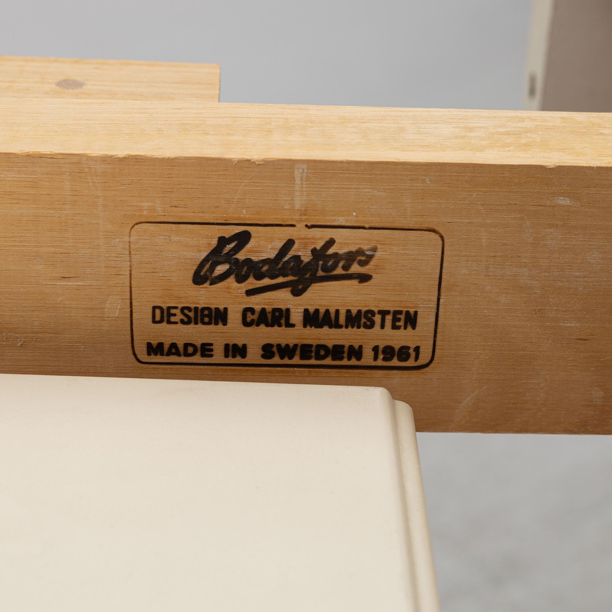 Carl Malmsten, matgrupp, 7 delar, ”Herrgården ”, Bodafors, 1961.