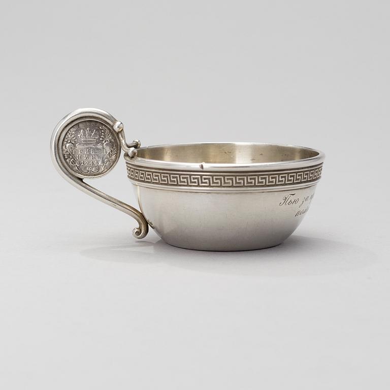 CHARKA, silver, Fabergé, St:Petersburg 1899-1903, Stefan Wäkevä.
