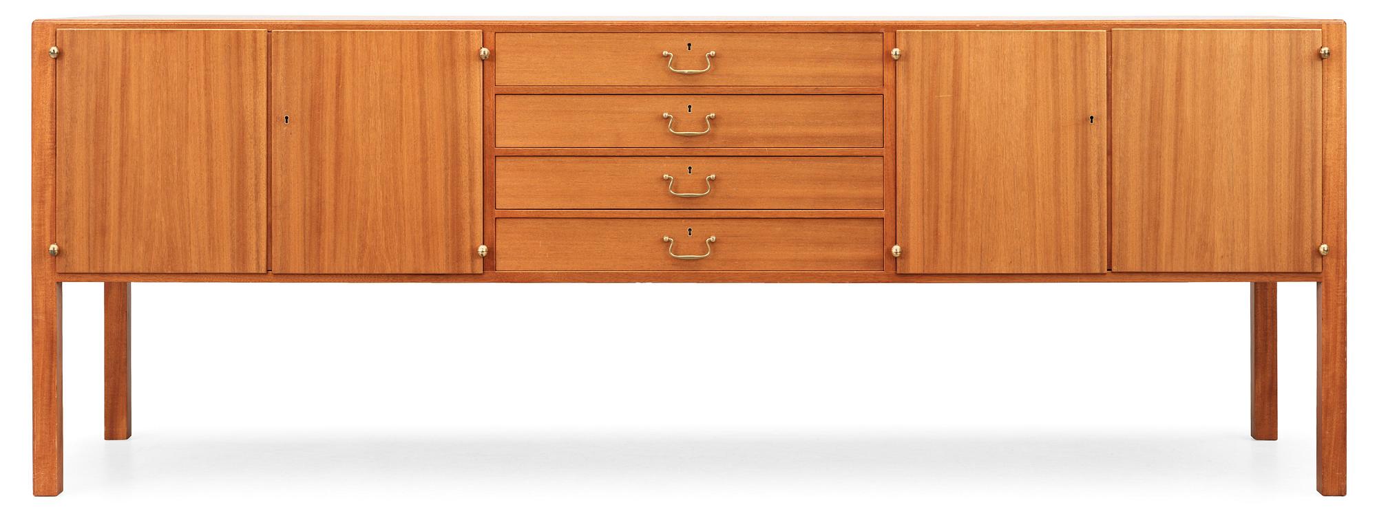A Josef Frank mahogany sideboard, Svenskt Tenn, model 1015.