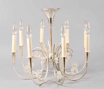 TAKKRONA, nysilver, 1900-tal, h ca 46.