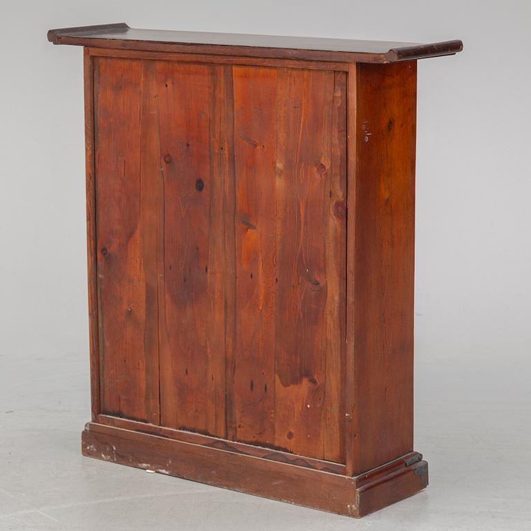 A contemporary Chinese spice cupboard.