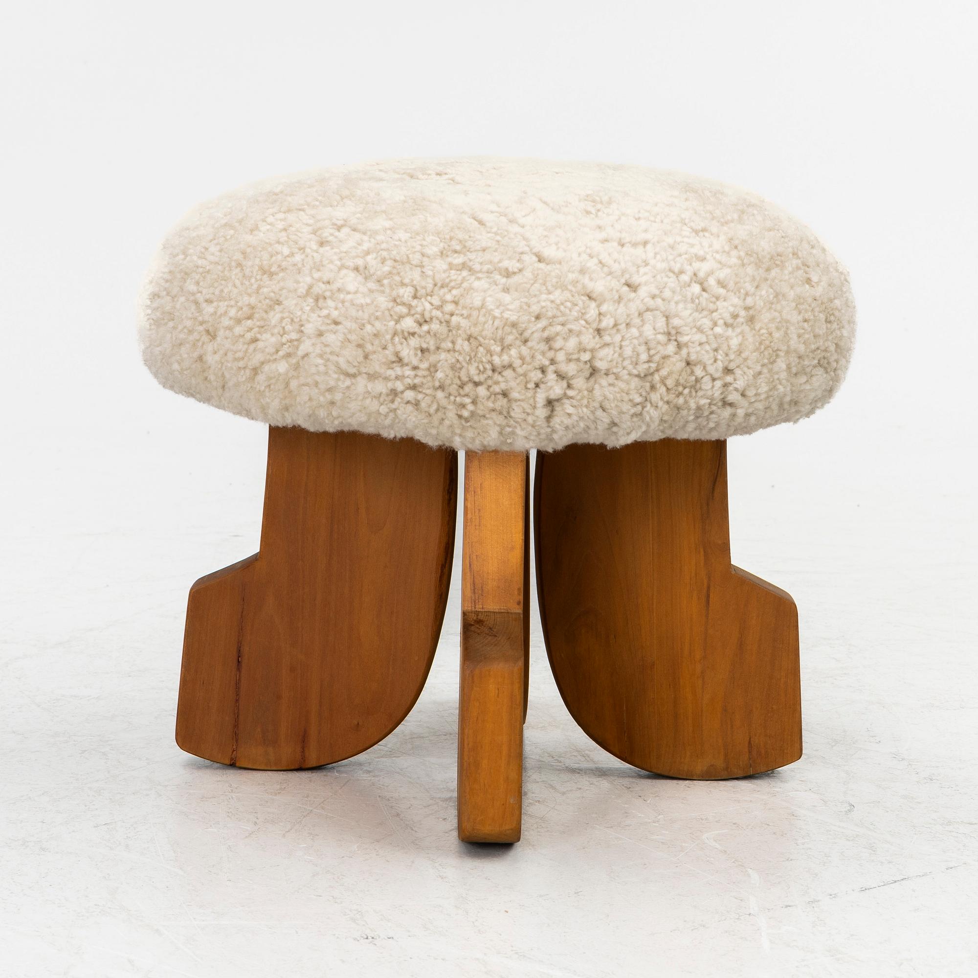 Bernt Bäckdahl, stool, 1970s.