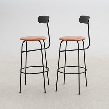 Afteroom, bar stools, a pair, "Counter Chair" Audo, Denmark.