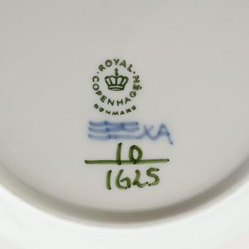 KAFFESERVIS, 26 delar, porslin, "Blå Blomst", Royal Copenhagen.