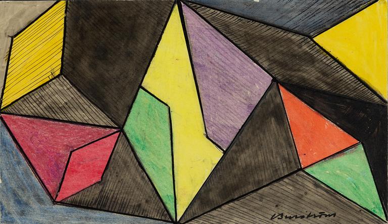 Curt Burström, Geometric Composition.