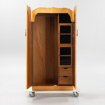 A Durable Suites Ltd birch cabinet, second half of the 20th century.