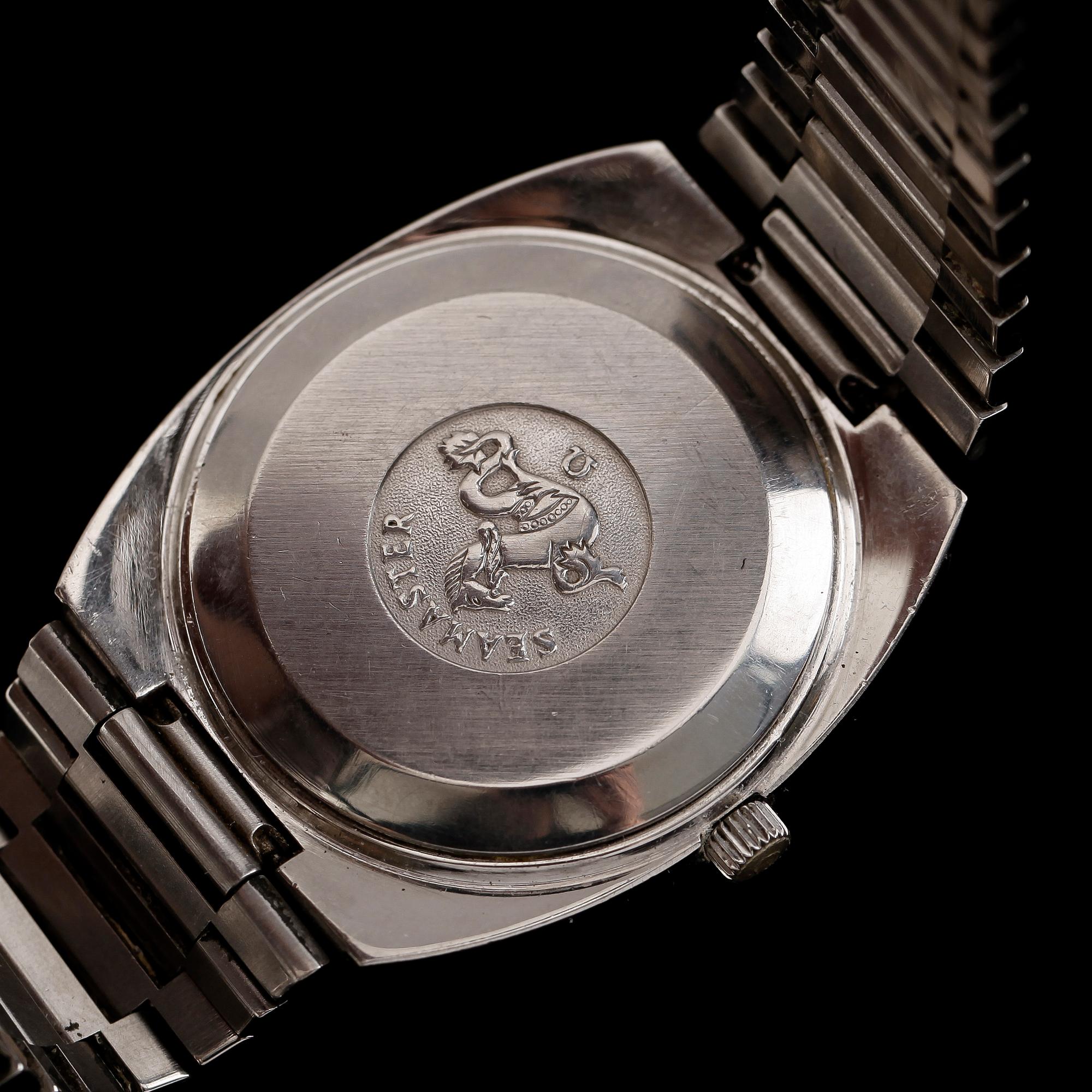 ARMBANDSUR, stål, Omega, Seamaster Automatic.