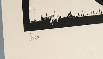 Pierre Alechinsky, "ROUE D'INFORTUNE".