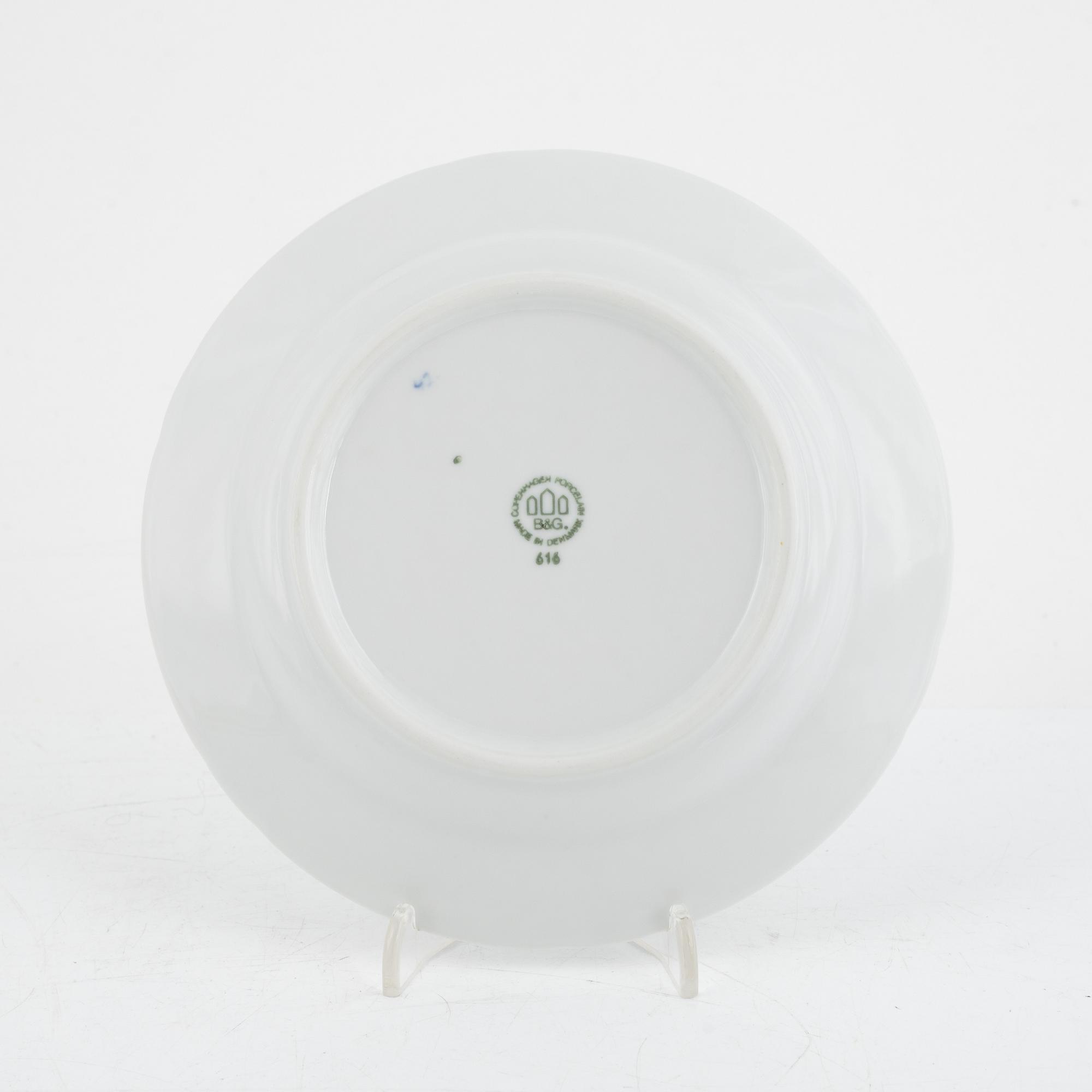Coffee service, porcelain 24 pieces, "Empire" Bing & Grøndahl.