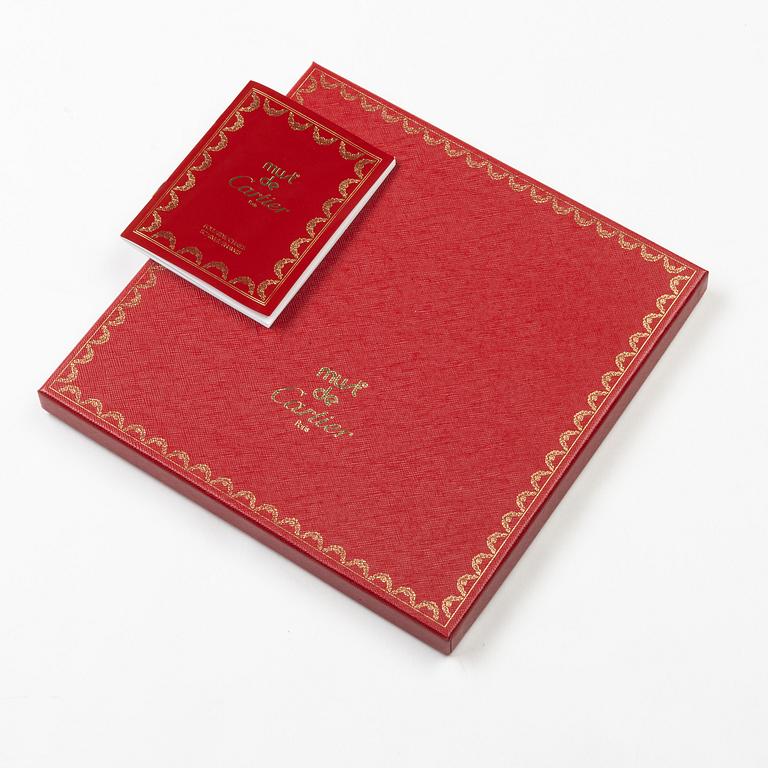 Cartier, scarf.