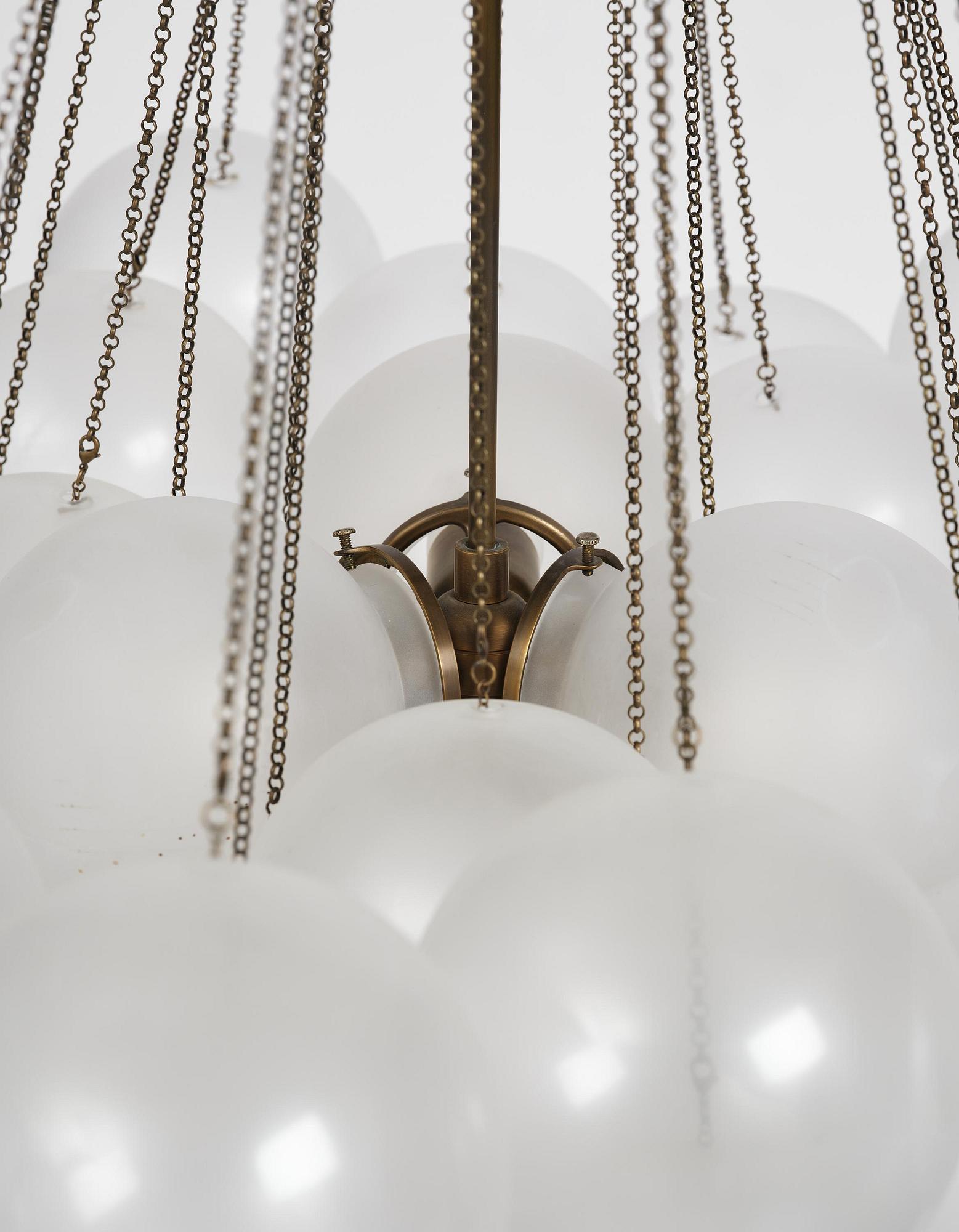 Gabriel Hendifar, a "Cloud 37" chandelier, Apparatus, USA, 2018.