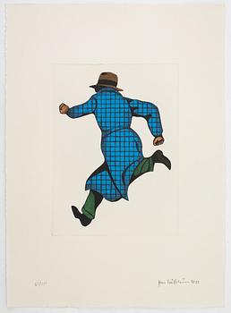 Jan Håfström, akvatintetsning, signerad och numrerad 63/151, daterad 2021.