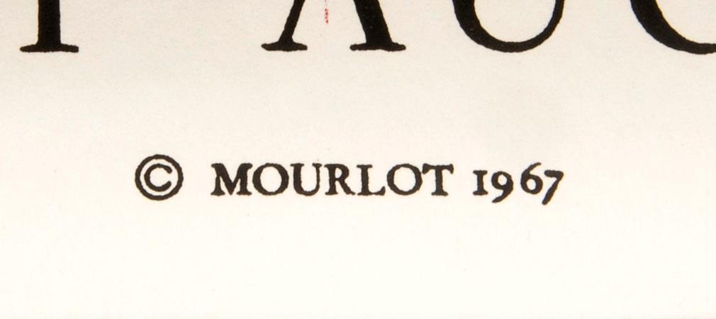 Marc Chagall, efter färglitografisk affisch numrerad 189/1000.