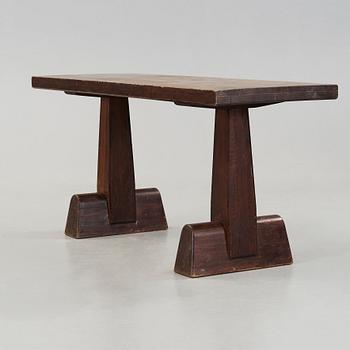 Axel Einar Hjorth, a dark stained "Utö" console or library table, Nordiska Kompaniet, Sweden 1930´s.