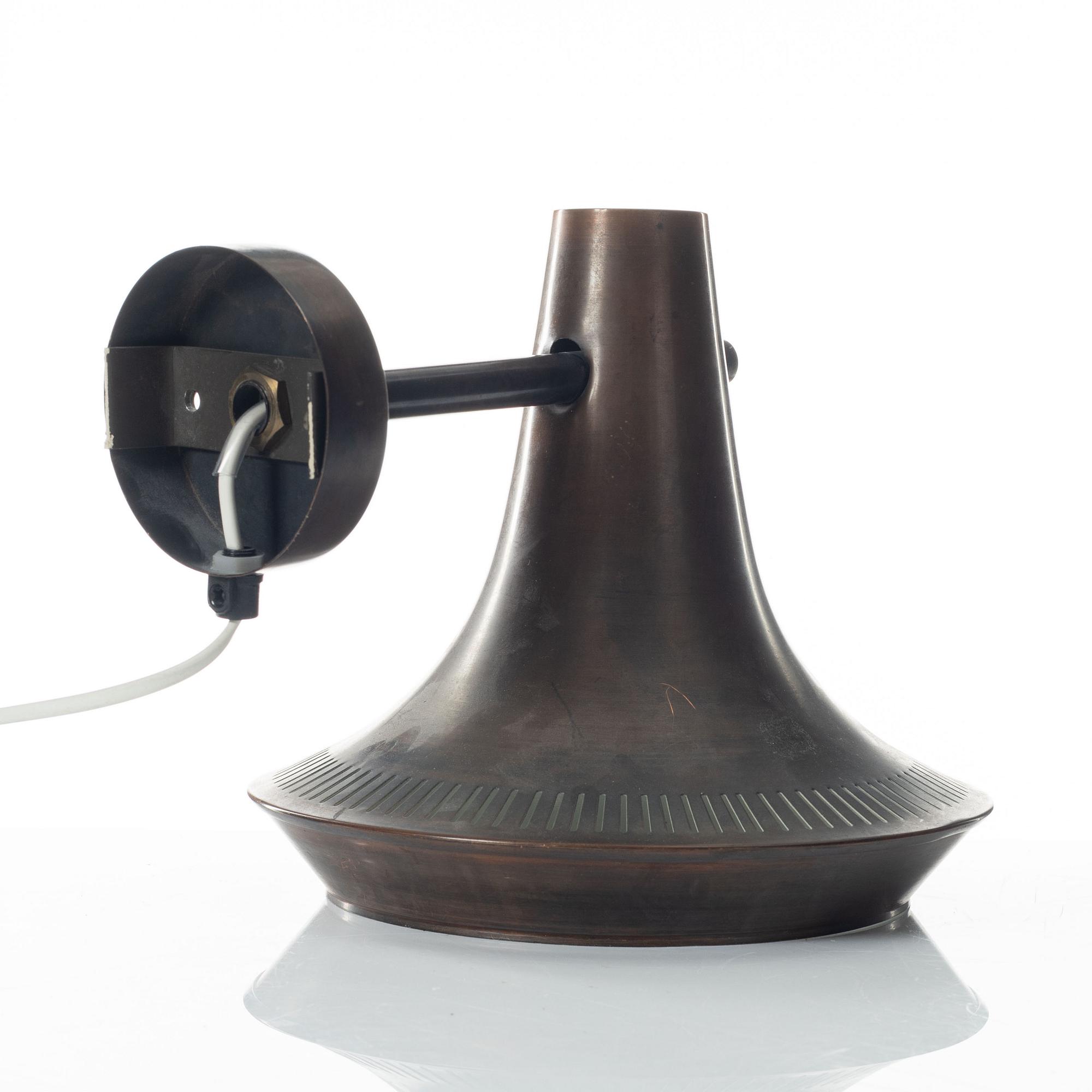 Wall lamp, for outdoor use, 1950s.