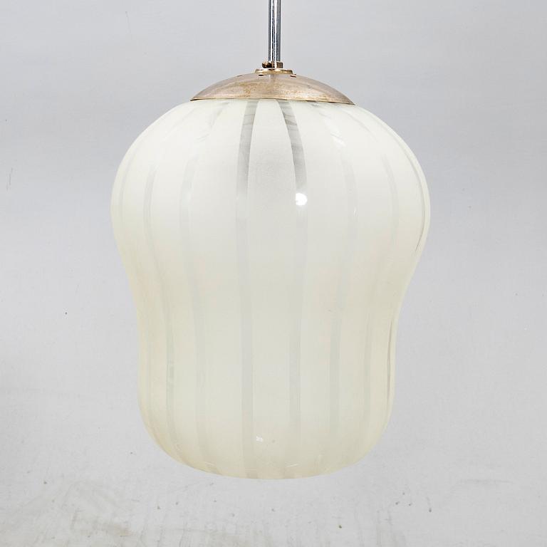 Ceiling Lamp Swedish Modern 1940s.