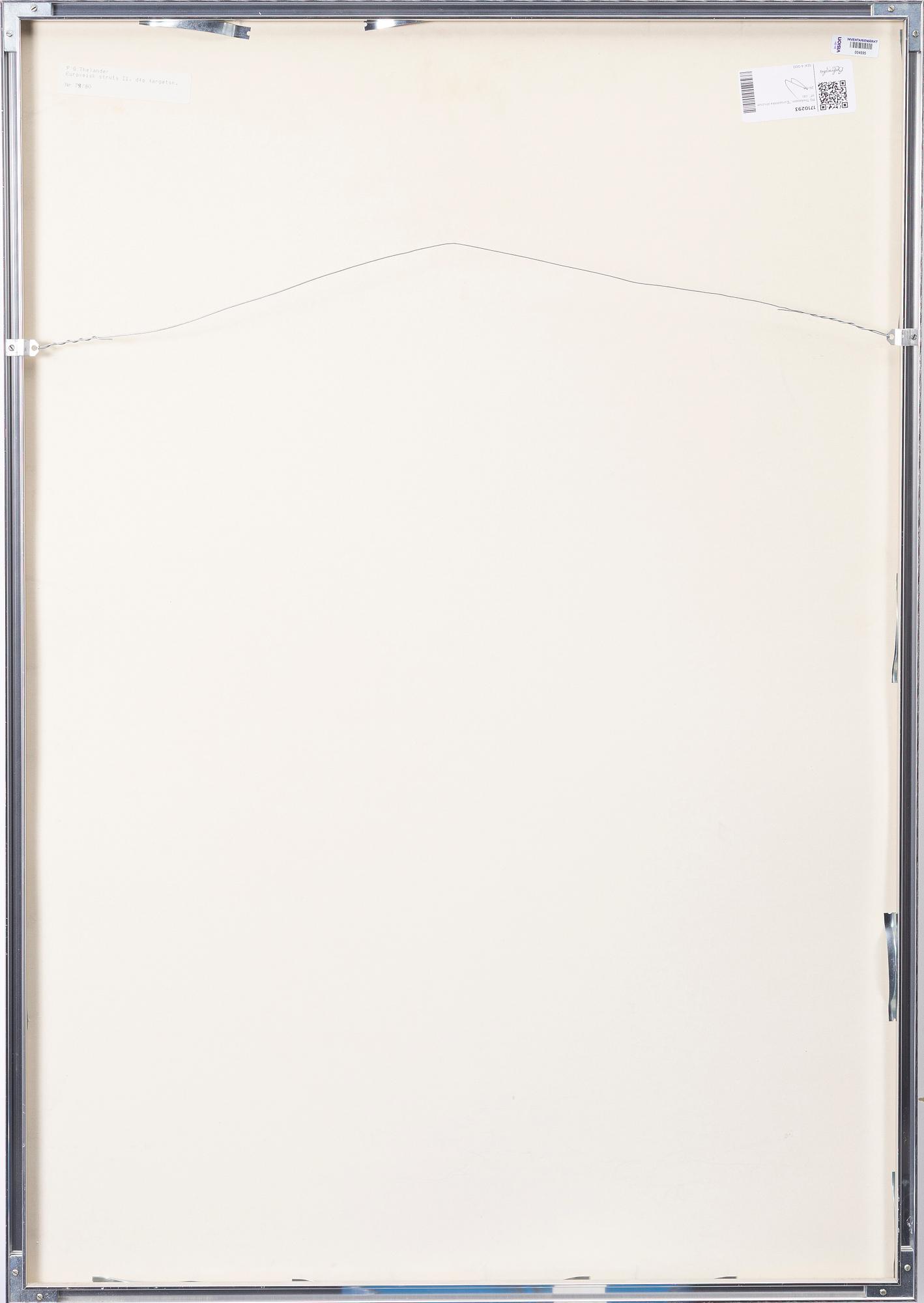 PG Thelander, "Europeiska strutsar VI".