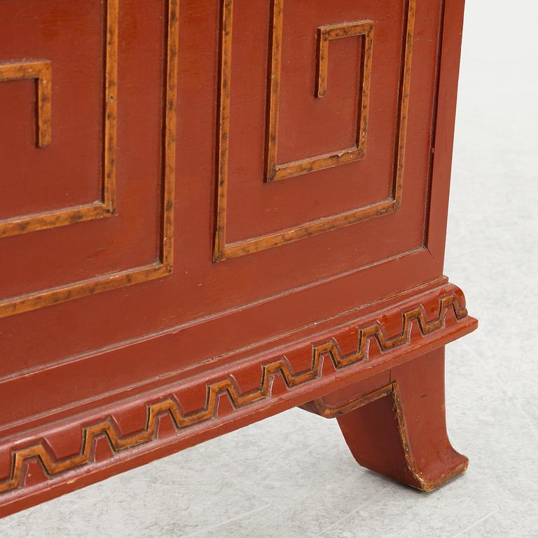 Axel Einar Hjorth, a pair of "Åbo" bed frames, Nordiska Kompaniet, Swedish Grace, 1920s-30s.