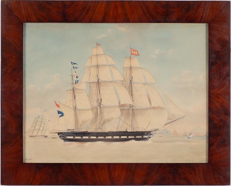 Jacob Spin, The Full-Rigged Ship "Doctrina et Amicitia".