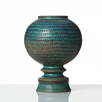 51. Stig Lindberg, a stoneware vase, Gustavsberg studio, Sweden 1963.